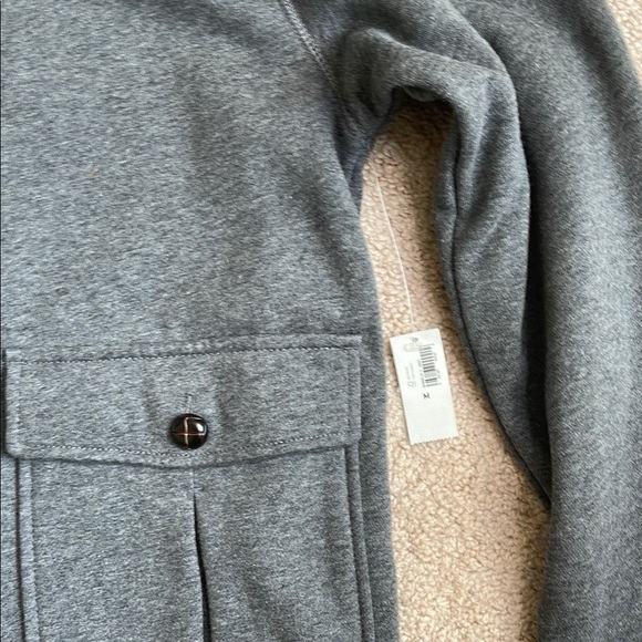 Old Navy Gray Cardigan Sweater - Picture 2 of 4